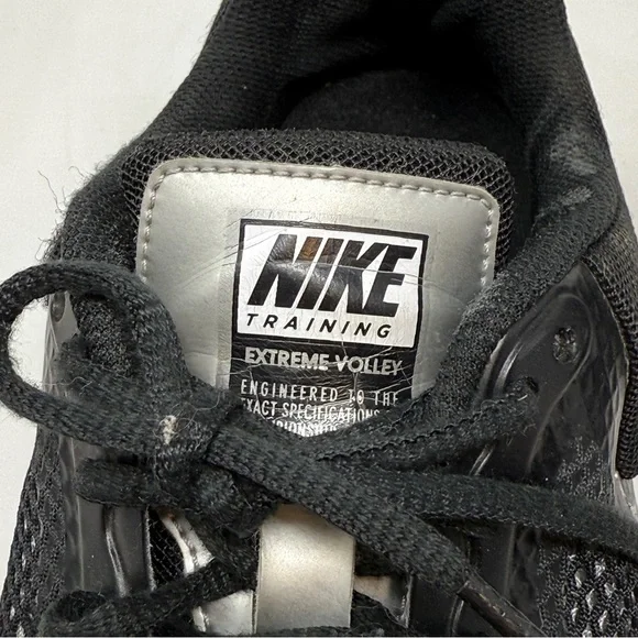 Nike Air Extreme Volleyball Sneakers Black Round Toe 442249-001 women’s  US 9.5 - Picture 5 of 6
